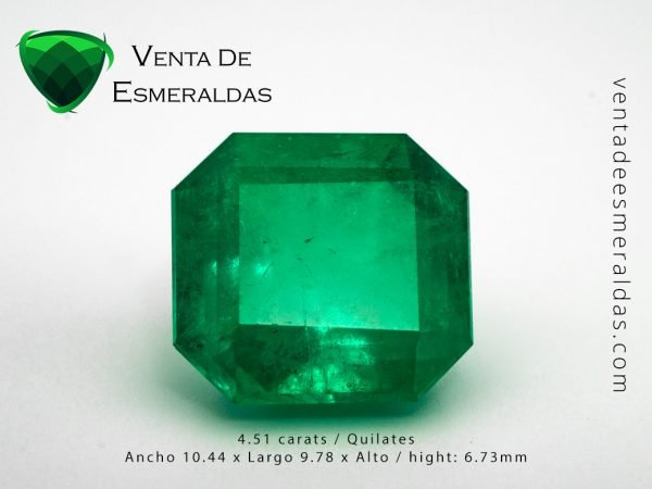 esmeralda colombiana de 4 quilates colombian emeral 4 carats