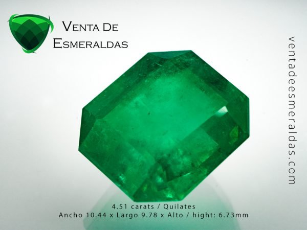 esmeralda colombiana de 4 quilates colombian emeral 4 carats