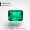 esmeralda colombiana talla rectangular colombian emerald