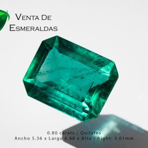 colombian emerald 0-80 carats esmeralda colombiana de 0-80 quilates 3 colombia emeral cut square 0.80 carats esmeralda colombiana de 0.80 quilates talla cuadrada