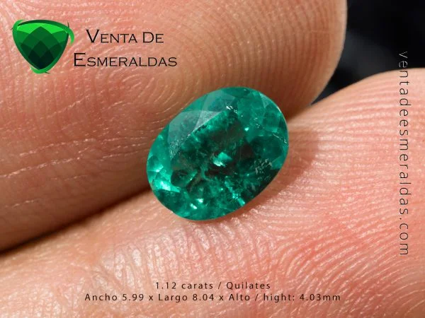 esmeralda colombiana de 1 quilate colombian emerald