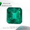 esmeralda colombiana de 1.04 quilates colombian emerald