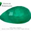 esmeralda gigante talla lagrima
