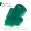 esmeralda en bruto canutillo rough emerald