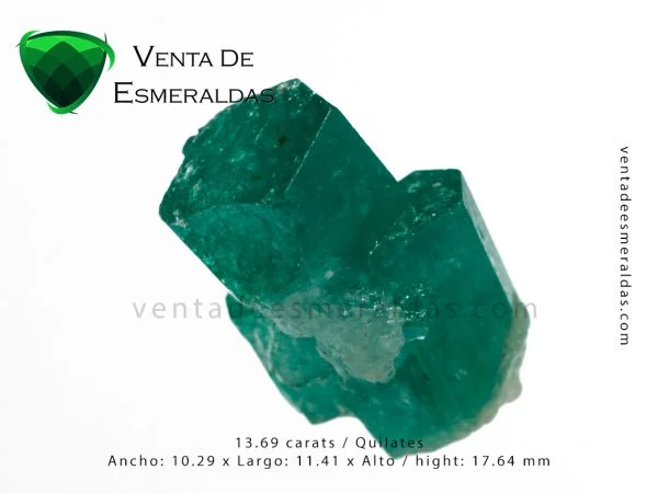 esmeralda en bruto canutillo rough emerald