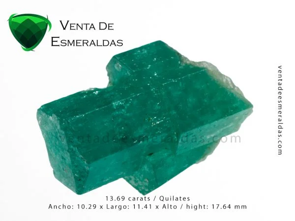 esmeralda en bruto canutillo rough emerald