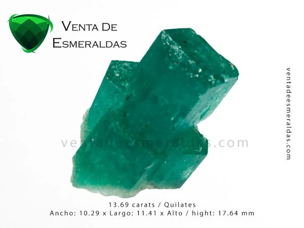 esmeralda en bruto canutillo rough emerald