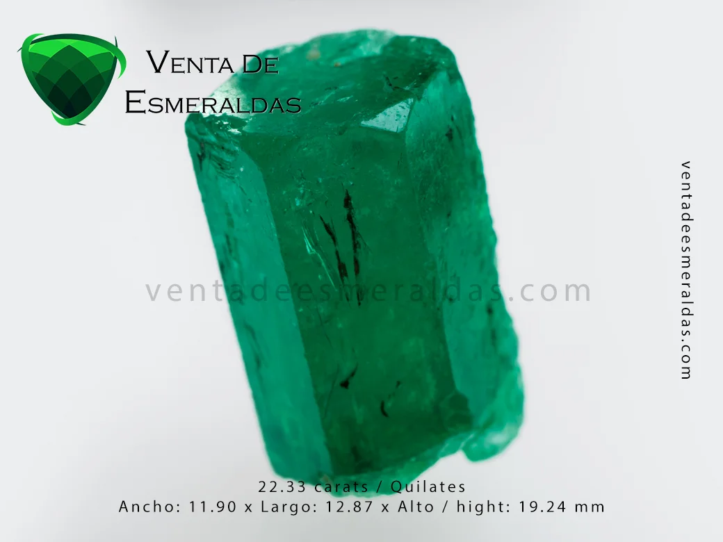 esmeralda en bruto , rough colombian emerald