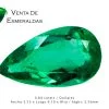 esmeralda talla lagrima con precio emerald pear