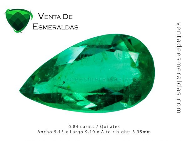 esmeralda talla lagrima con precio emerald pear