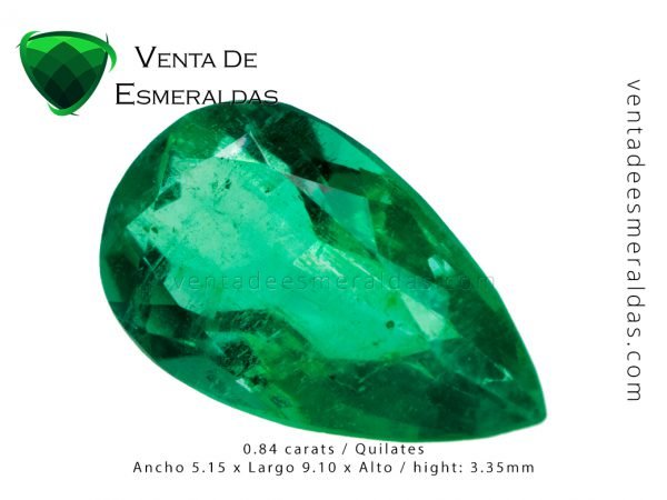 esmeralda talla lagrima con precio emerald pear