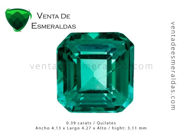 esmeralda de colombia talla cuadrada colombian emerald esmeraldas bogota