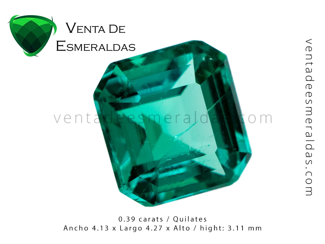 esmeralda de colombia talla cuadrada colombian emerald esmeraldas bogota