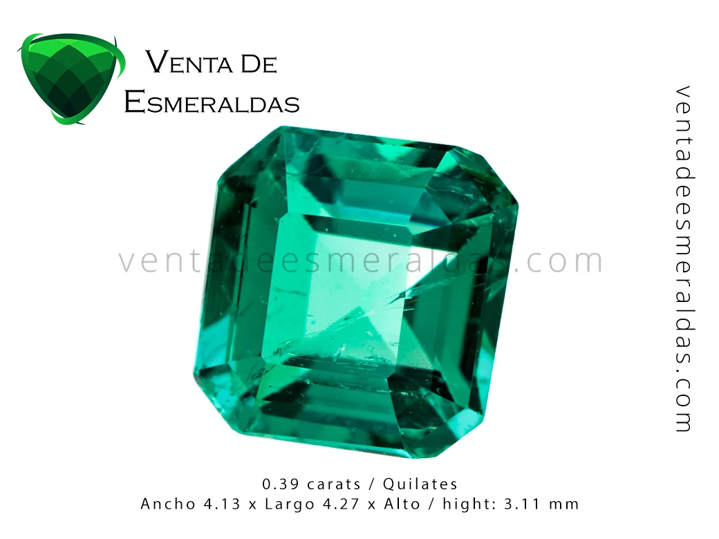 esmeralda de colombia talla cuadrada colombian emerald esmeraldas bogota