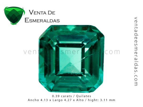 esmeralda de colombia talla cuadrada colombian emerald esmeraldas bogota