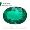 esmeralda colombiana talla ovalada colombian emerald