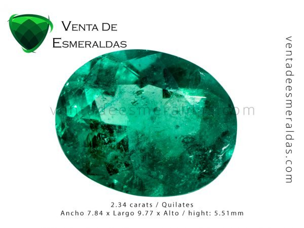 esmeralda talla ovalada oval emerald