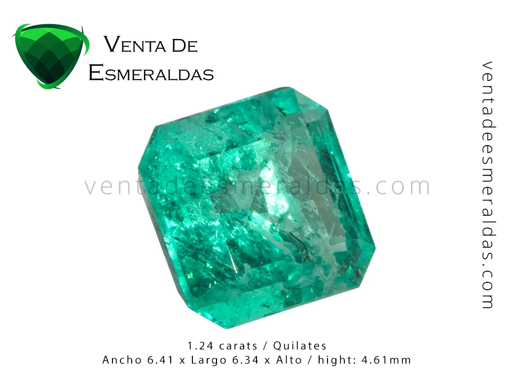 esmeralda colombiana de 1-24 qulates colombian emerald
