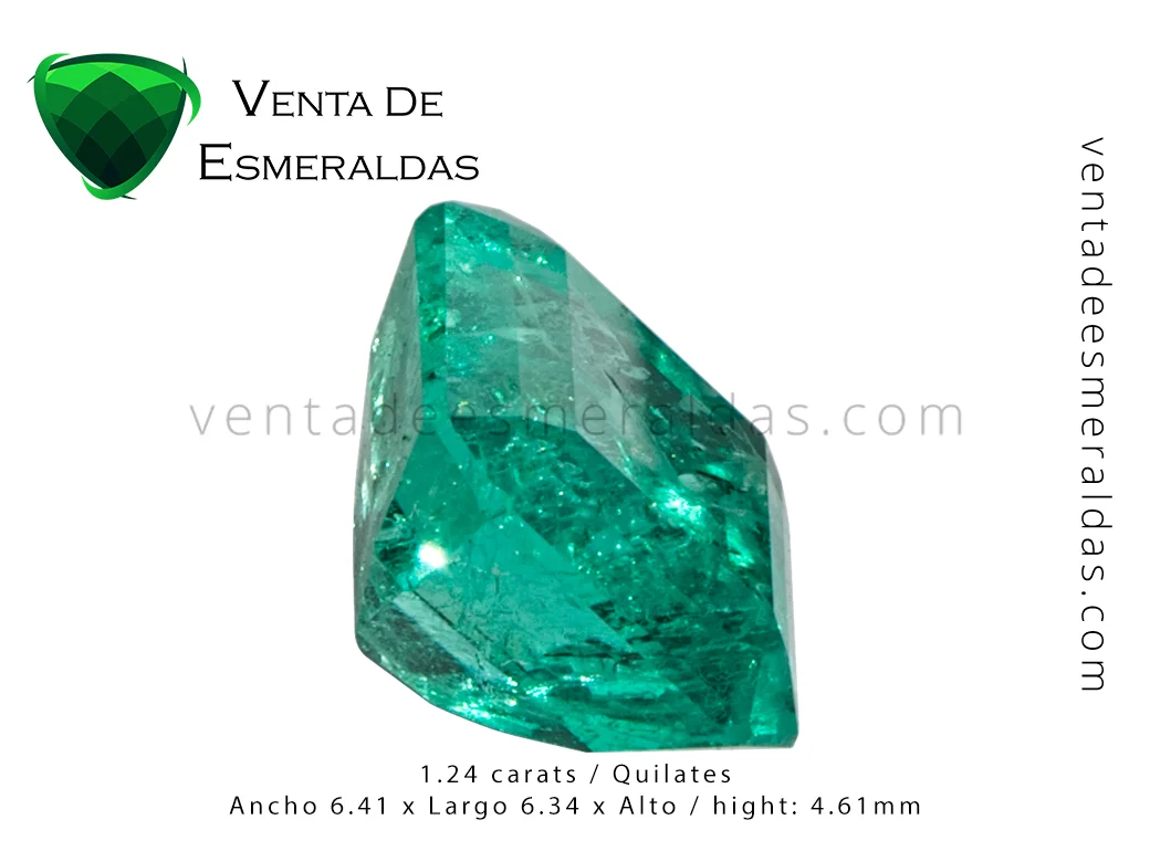 esmeralda colombiana de 1-24 qulates colombian emerald