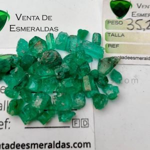 lote de esmeraldas Colombianas de Muzo Boyaca lote de esmeraldas Colombianas de Muzo Boyaca
