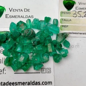 lote de esmeraldas Colombianas de Muzo Boyaca lote de esmeraldas Colombianas de Muzo Boyaca
