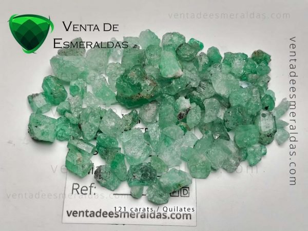 lote de esmeraldas Colombianas de Muzo Boyacá en bruto de 121 Quilates , colombian rough emeralds (RAW) , esmeraldas certificadas