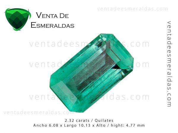 colombian emerald 2.32 carats esmeralda colombiana de muzo