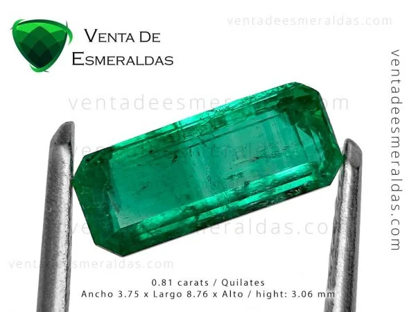 esmeralda colombiana talla rectangular de 0.81 quilates (2)