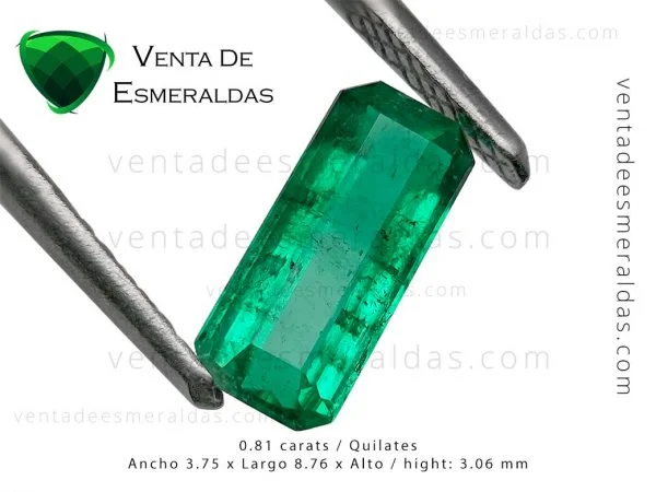 esmeralda colombiana talla rectangular de 0.81 quilates (2)
