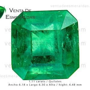esmeralda Colombiana de 1.11 quilates Colombian emerald from muzo esmeralda Colombiana de 1.11 quilates Colombian emerald from muzo