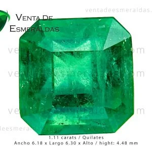 esmeralda Colombiana de 1.11 quilates Colombian emerald from muzo esmeralda Colombiana de 1.11 quilates Colombian emerald from muzo