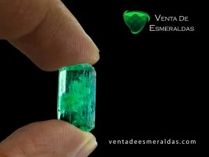 canutillo de esmeralda Colombiana