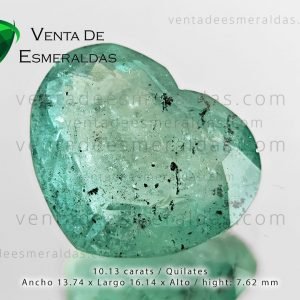 esmeralda de colombia talla corazon de muzo color claro colombian emerald.jpg 2 esmeralda de colombia talla corazon de muzo color claro colombian emerald