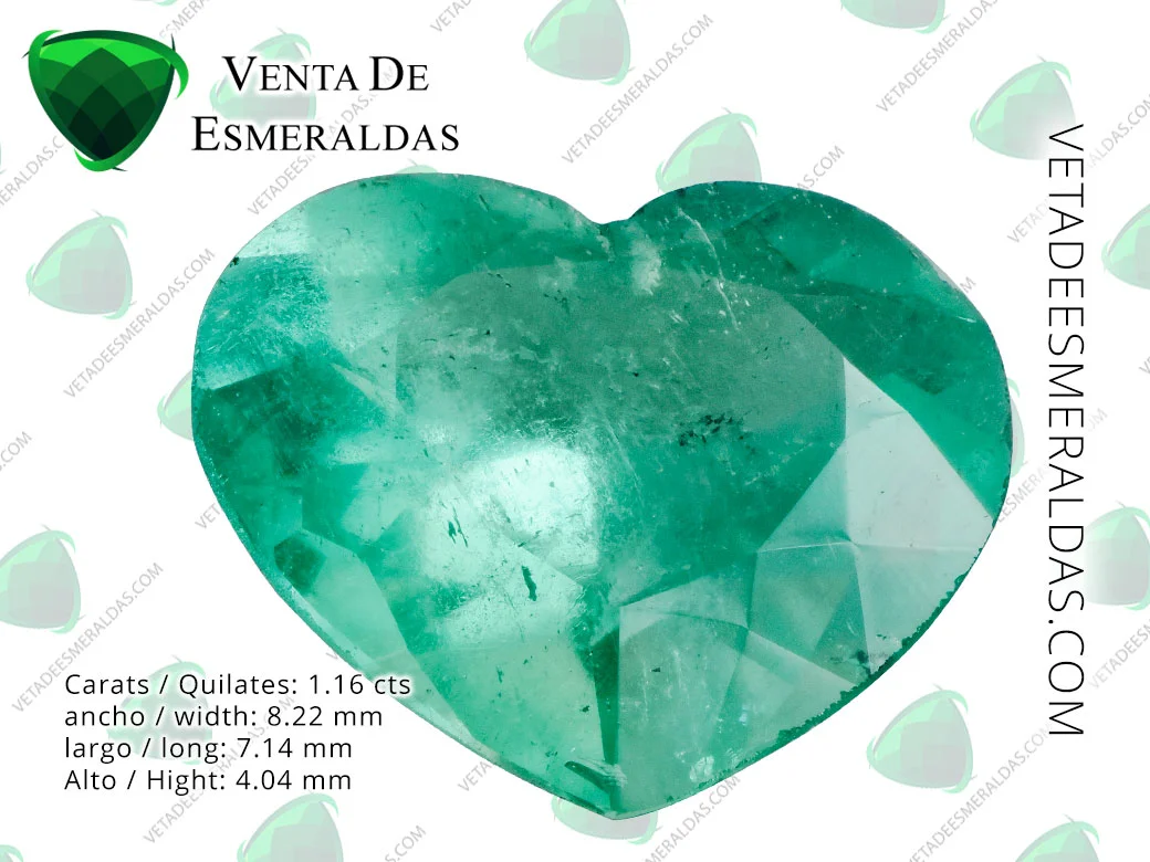 Esmeralda Colombiana de las minas de Coscuez forma cerrazón