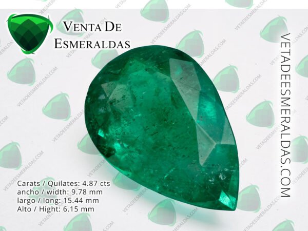 esmeralda colombiana de la mina de Muzo Colombian emerald