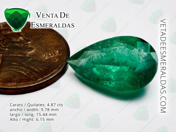 esmeralda colombiana de la mina de Muzo Colombian emerald