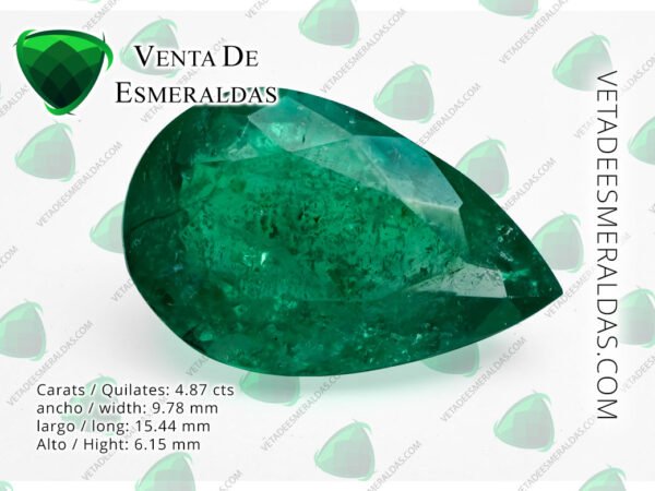 esmeralda colombiana de la mina de Muzo Colombian emerald